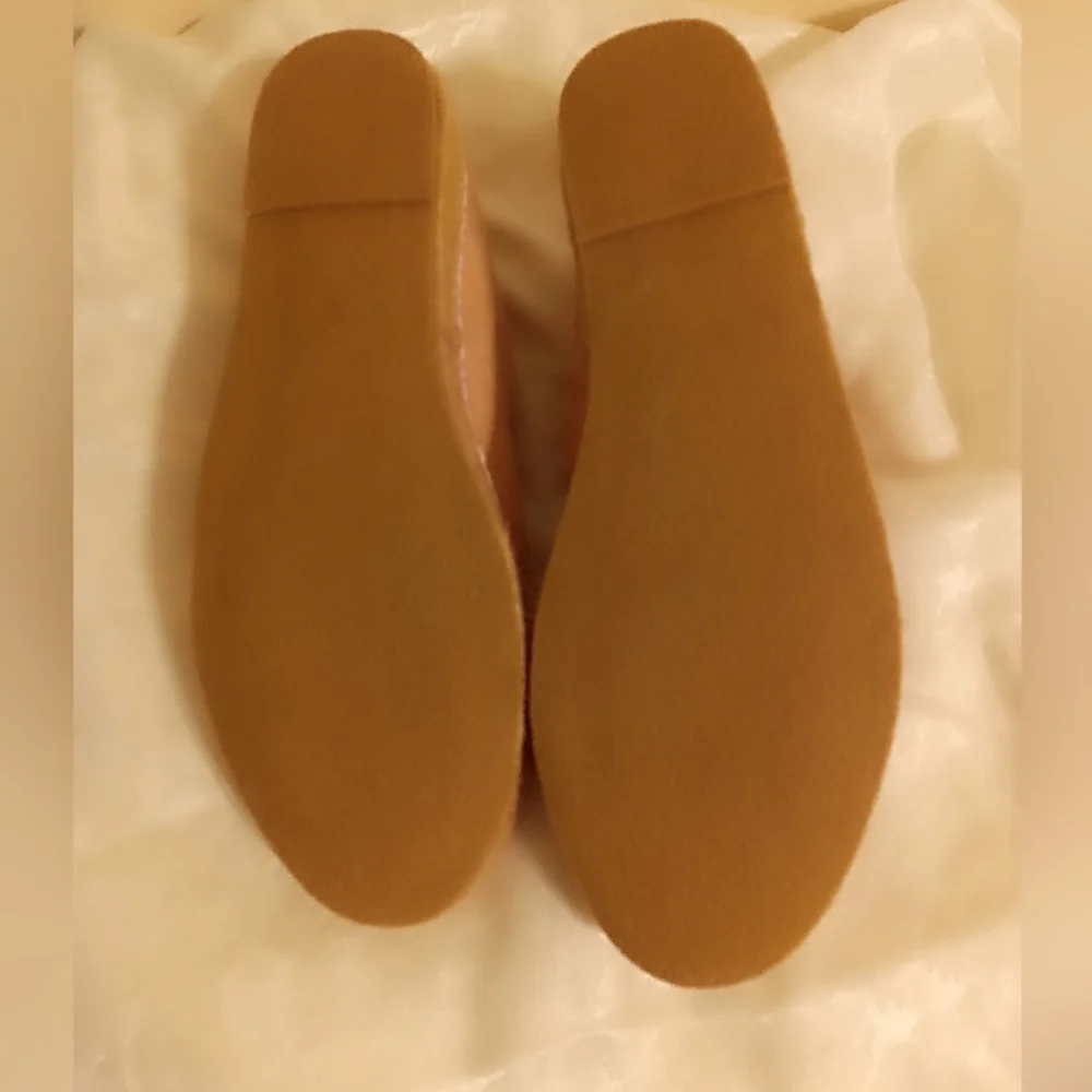 Catherine Maladrino pink suede espadrilles size 9 Scraftie